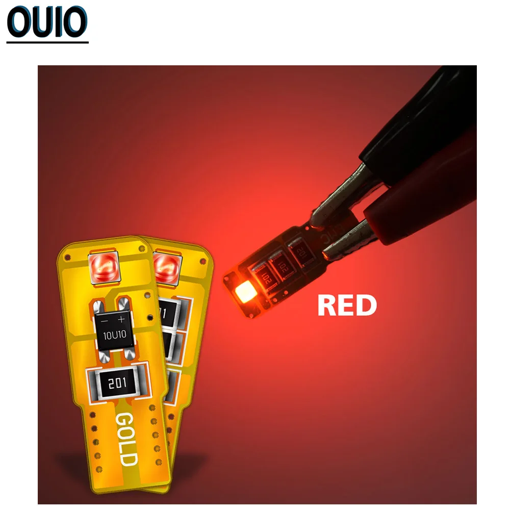 2 шт. Автомобильные светодиодные лампы W5W T10 194 168 COB 3030SMD|Сигнальная лампа| |