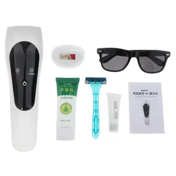 

Cool IPL Hair Removal Kit Adjustable Mode 5 Speed Double Heads Epilator At-Home Household Painless Hair Remover