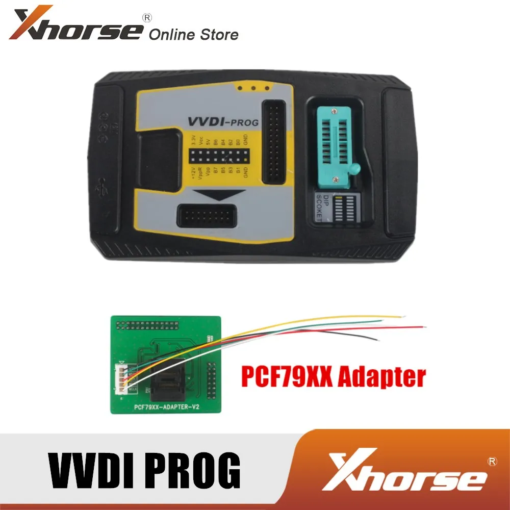 Программист Xhorse VVDI PROG V4.9.6 с адаптером PCF79XX Высокоскоростной USB интерфейс связи