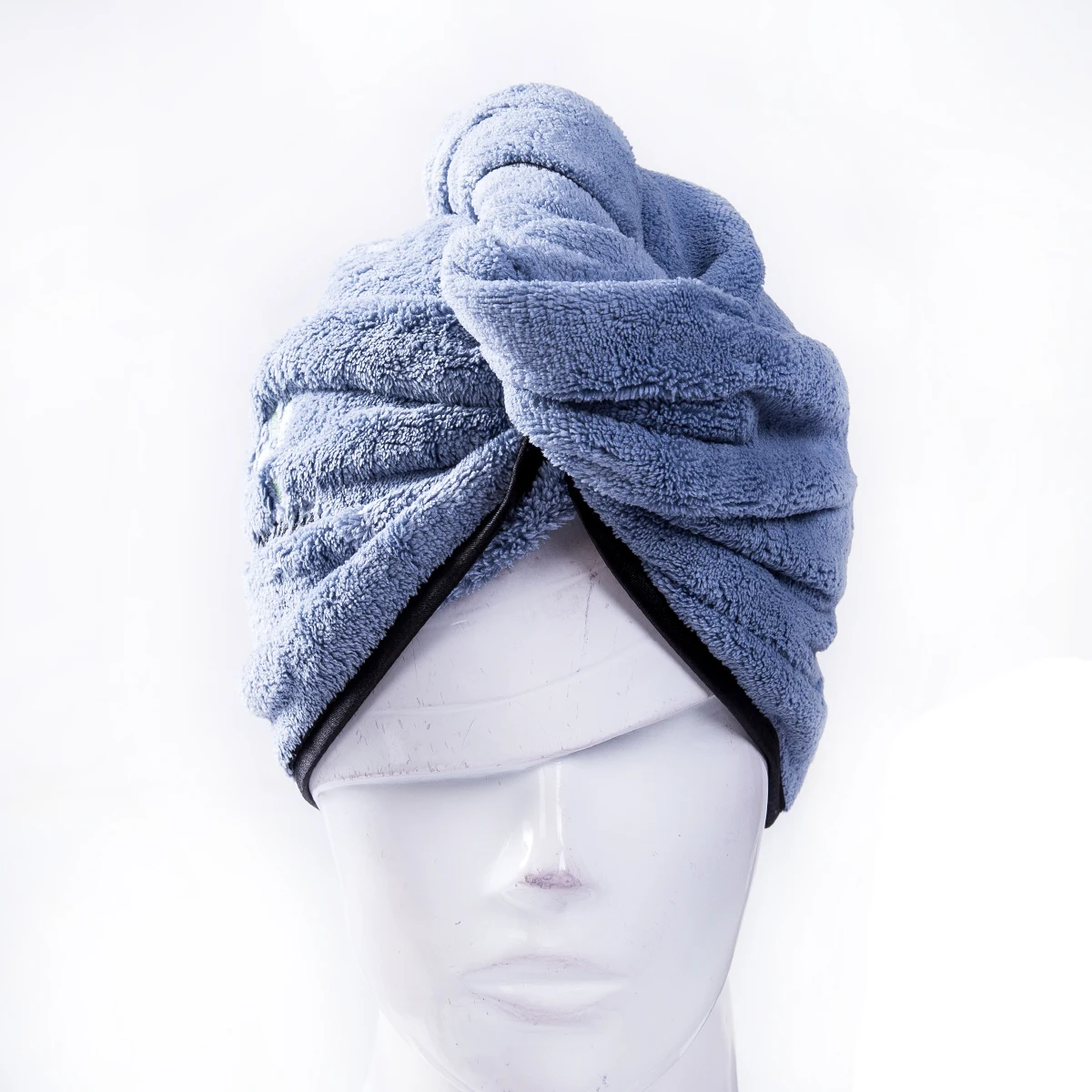 Полотенце из микрофибры быстросохнущие волосы Волшебная Сушка Тюрбан обертывание шапки шапочка для купания Душ
