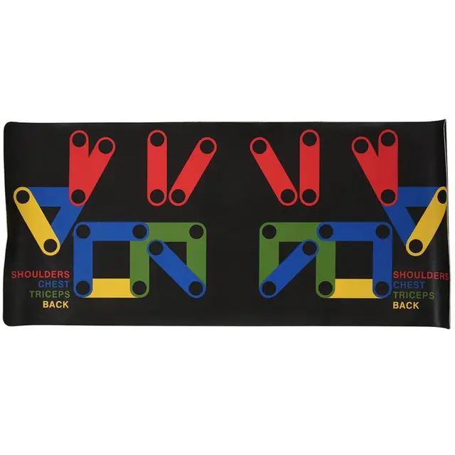 US $21.11 PushUp Bracket Push Up Rack Board 9 In 1 Body Building Fitness Exercise Tools Men Women PushUp St