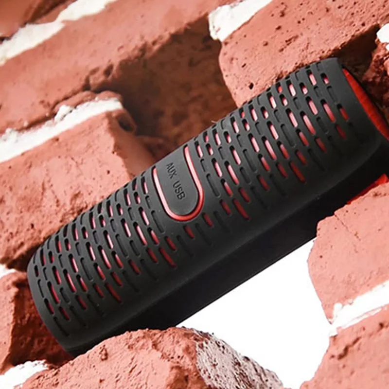Портативный Bluetooth динамик Колонка открытый велосипедный водонепроницаемый бас звук стерео беспроводной объемный сабвуфер Громкая связь звуковая коробка