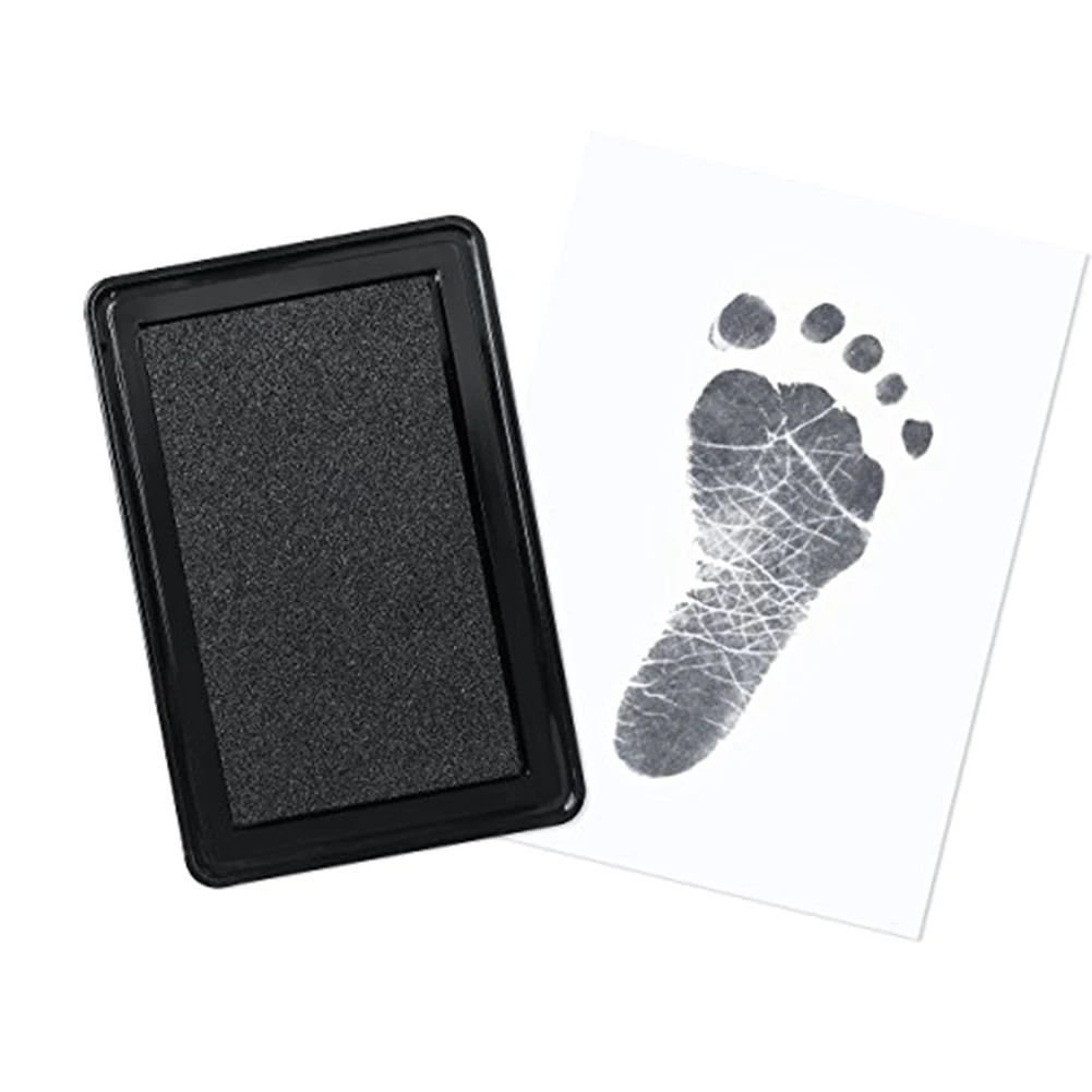 Детская безопасная легкая Чистящая Накладка для чернил Keepsake Memories Touch Foot Handprint Kit оригинальное издание забавные подарки на день рождения Новинка