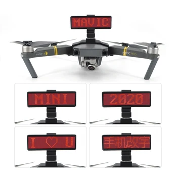 

For Mavic 1/2 LED Display Screen Kit With Bluetooth Editing Text Pattern For DJI mavic pro/mavic 2 Drone Expansion Accessories