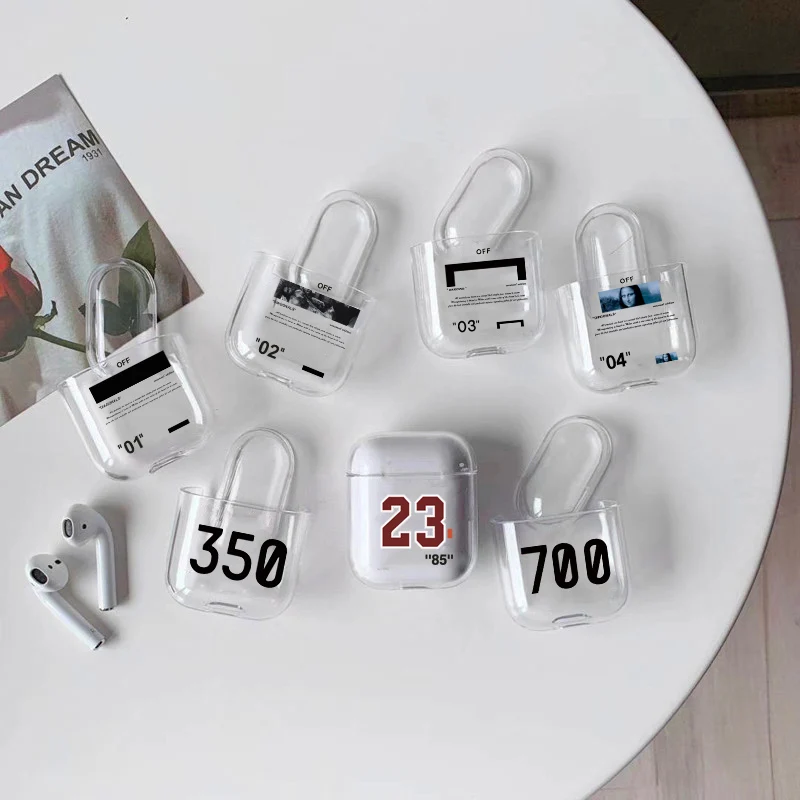 Роскошный прозрачный жесткий чехол для Airpods Pro 2, уличный тренд, чехол для наушников с Bluetooth, чехол для Air pods Pro, милый защитный чехол