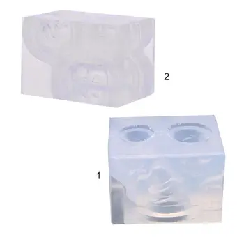 

1 Set DIY Clear Silicone Stereo Pumpkin Mini Witch Hat Mold for Jewelry Making Tools Resin Craft Epoxy Molds