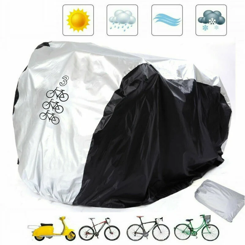 

Bikes Bicycle Cover Universal Waterproof Bicycle Cover Bike Sun/Rain/Snow/Dust Protector Suitable for Multiple Bicycle