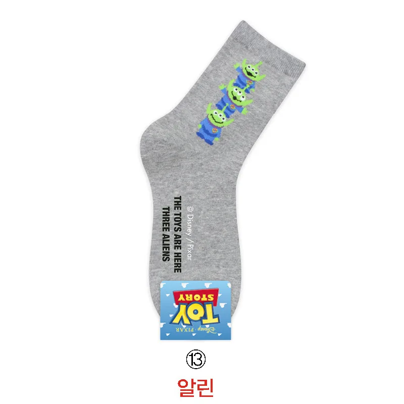 Дисней Минни Микки мультфильм женские носки модные однотонные хлопковые носки Дональд Дак стежка носки для взрослых