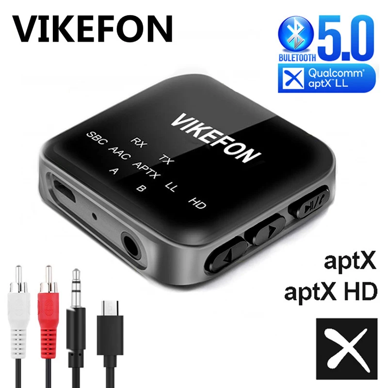 Приемник передатчик Bluetooth CSR8675 светодиодный aptX HD LL разъем 3 5 мм AUX RCA ТВ