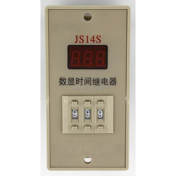 

JS14S-3 DC 24V 999min on-delay DPDT time relay JS14S 24VDC 999m delay timer