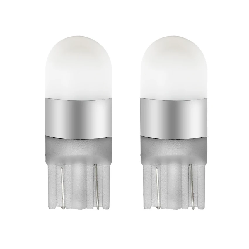 

2pcs W5W 3030 SMD Car T10 LED 194 168 Wedge Replacement Reverse Instrument Panel Lamp White Bulbs for Clearance Lights 12V 0.01