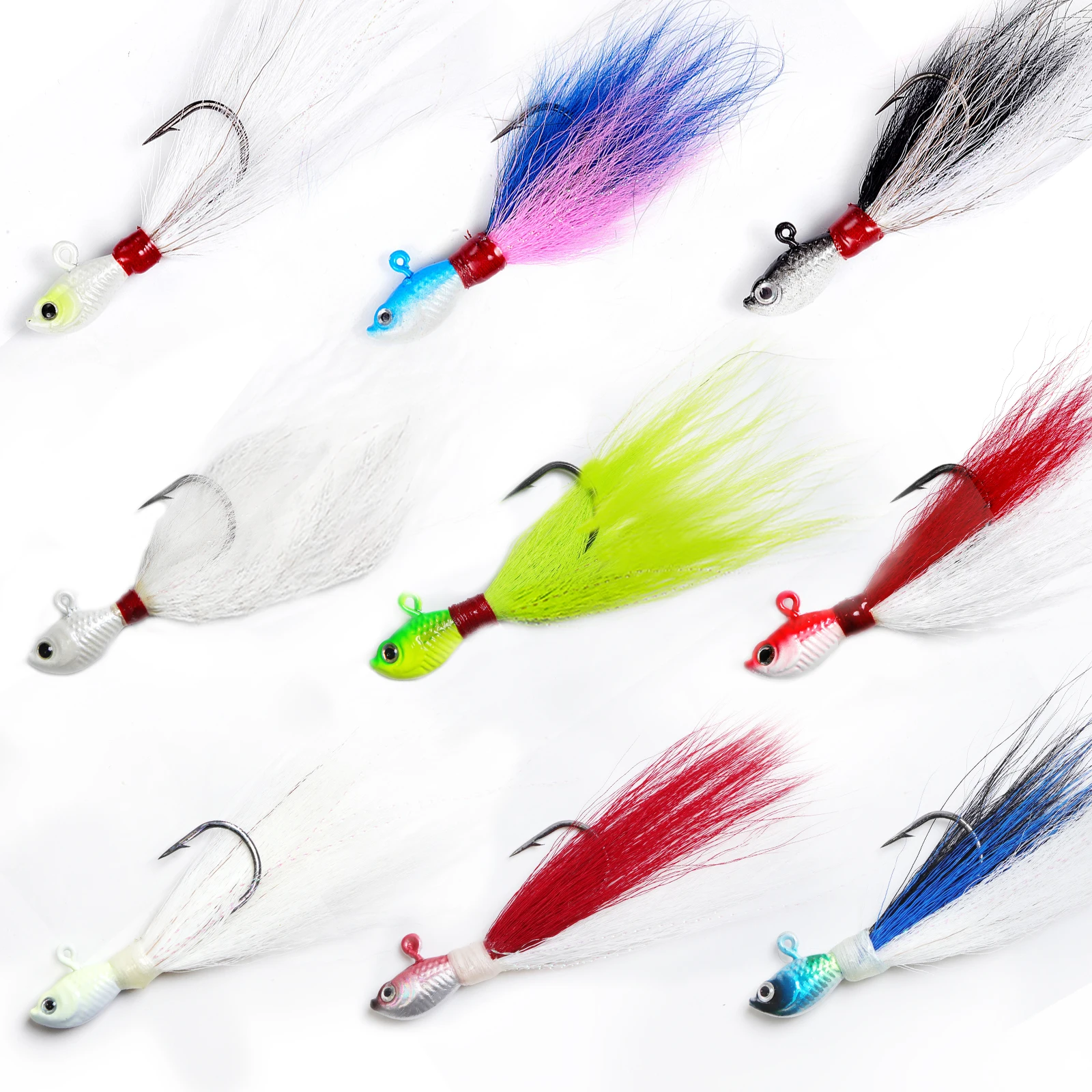 Saltwater Ned Rig For Fishing Walleye Jigs Bucktail Jigs Top