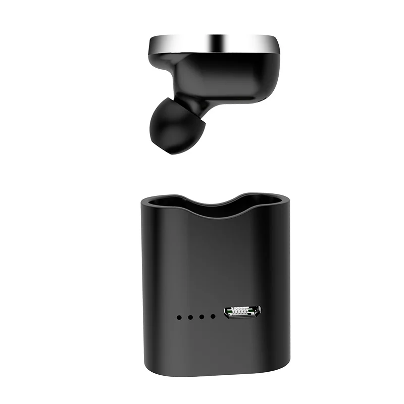 Одиночные TWS 5 0 Bluetooth-наушники 3D стерео Hi-Fi Игровые наушники спортивные невидимые