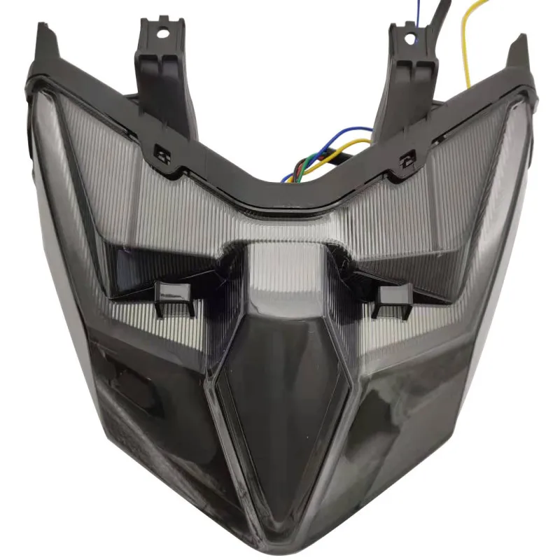 Модифицированная мотоциклетная кликса задний фонарь click150 FI vario150 задний фонарь tailight с поворотным сигналом стоп-сигнал для honda click150 - Цвет: one set