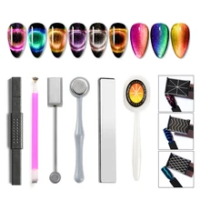 RBAN NAIL сильная Магнитная палочка для ногтей 3D эффект кошачьих глаз магнит для УФ-краски УФ гель лак для ногтей лампа для Гель-лак для маникюра