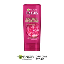 Garnier Fructis Бальзам "Фруктис, Густые и Роскошные", укрепляющий, для тонких волос, 200 мл