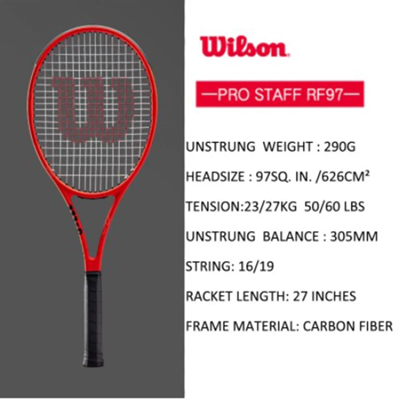 L2 Grip Tennis Racket Professional Tennis Racquet Carbon Tennis