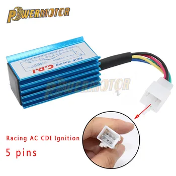

Motorcycle Scooter Ignition Coil Blue Racing AC CDI Ignition Box 5 pins For 50cc 110cc 125cc ATV Quad Pit Dirt Bike Go Kart Mope