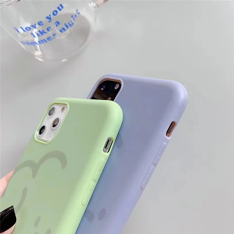 Милый мягкий чехол для телефона с мультяшными облаками Apple iPhone XR/XS/11/11 Pro LFX