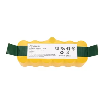 

Long Life 14.4V 6000mAh Ni-MH Rechargeable Battery Replacement Battery Suitable for Irobot Roomba Vacuum Cleaner