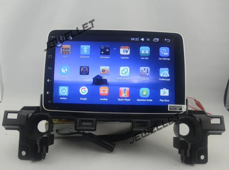 10," четырехъядерный 1024*600 HD экран Android 6,0 Автомобильный gps Радио навигатор для Mazda CX-5-218