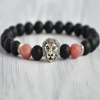 

6mm Black Matte Onyx Beads Handmade Mala Bracelet Tibetan Spirituality Chakra Bangle Wristband Retro Spiritua Prayer Buddhism