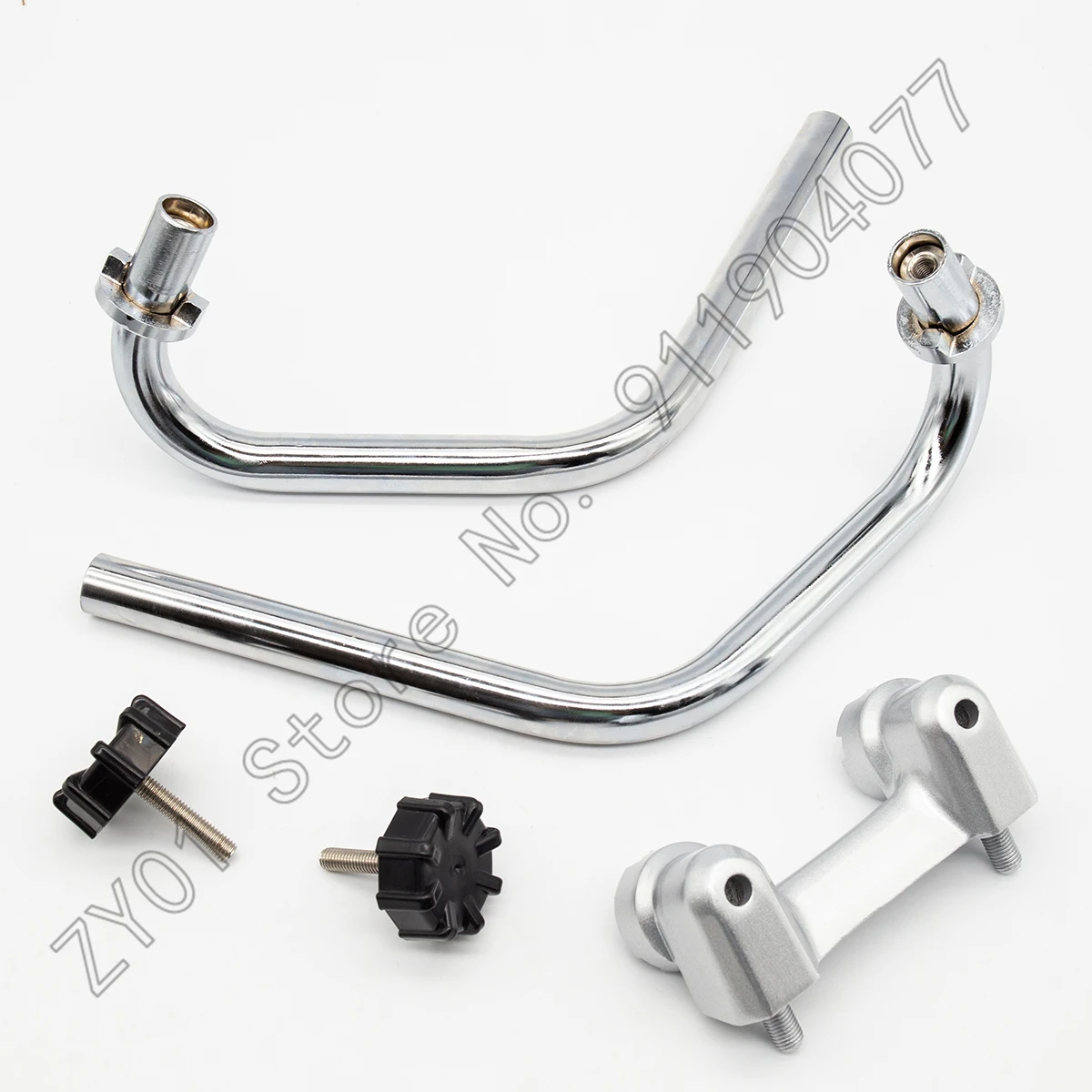 MotorcycleHandlebarHandleBarClampWithScrewKnobBoltForHonda