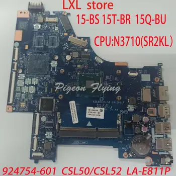 

15-BS 15T-BR 15Q-BU motherboard Mainboard For HP laptop 924754-601 CSL50/CSL52 LA-E811P CPU:N3710 DDR3 100% test OK