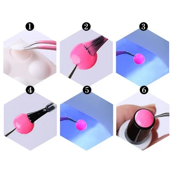 

1sheet 25 Colors Nail Polish Color Silicone Card Adhesive Label Sticker Nail Gel Polish Color Button UV Gel Polish Display