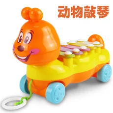 5.5 Cm Cartoon Pattern Fish Shining Flash Ball Flash Elasticity Crystal Ball Shining Bouncing Ball