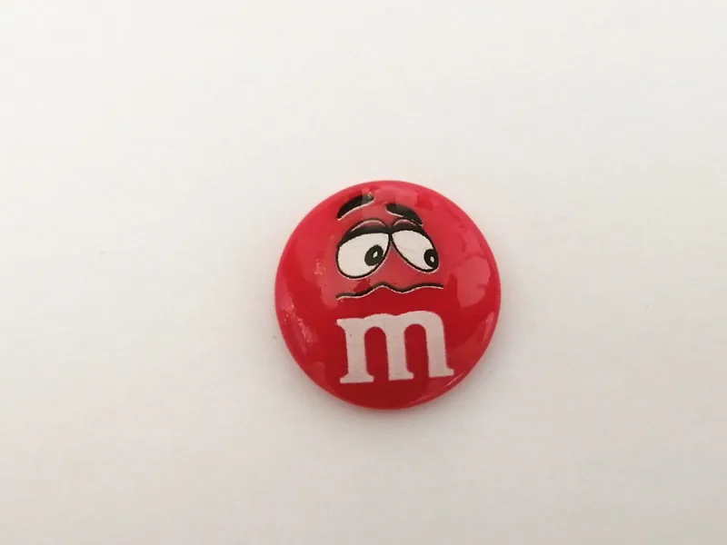 Мини M beans Смола каваи милые конфеты кабошон с плоской задней поверхностью DIY Скрапбукинг Украшение M bean Flatback Ремесло детские игрушки - Цвет: Темно-синий