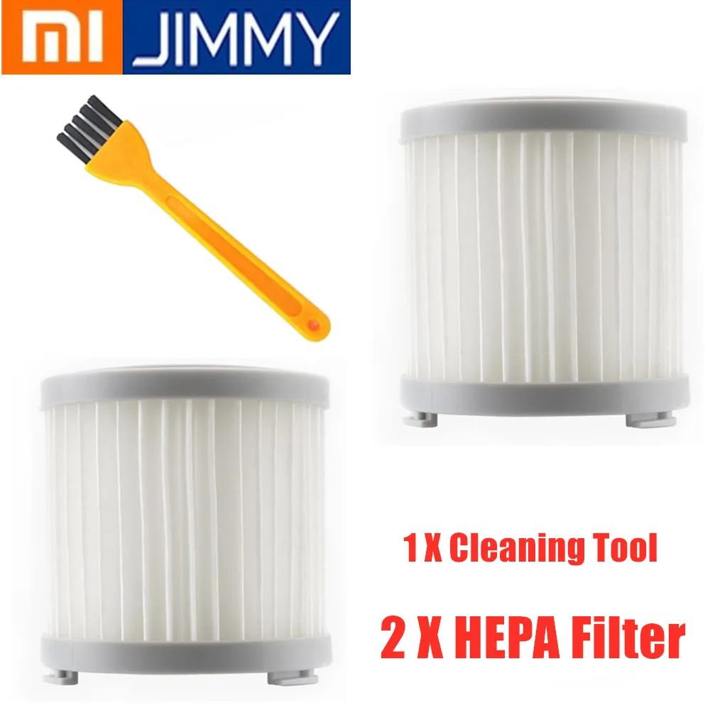 Комплекты деталей пылесоса HEPA фильтр для Xiaomi JIMMY JV51 CJ53/C53T/CP31 Ручной беспроводной вакуумный hepa-фильтр для пылесоса - Цвет: 2pcs