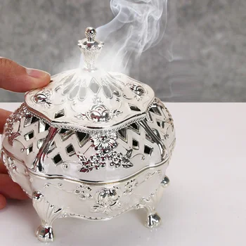

1*Incense Burner Decor Zinc Alloy Incense Burner Incense Holder Handicraft Home Office Decorationnew