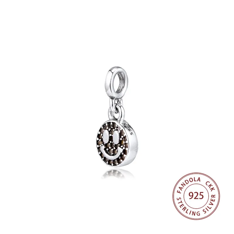 ME Series Fits DIY Bracelet Argent 925 Sterling Silver My Smile Dangle Charms Beads for Jewelry Making perles
