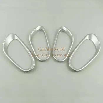 

For NISSAN TIIDA 2016 2017 2018 2019 Interior Door Handle Bowl Holder Frame Panel Cover Trims ABS Chrome Car-Styling Accessories