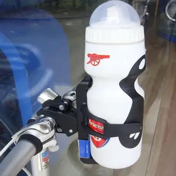 

Bike Water Bottle Holder No Screws Adjustable Bicycle Water Bottle Rack Cage 360 Degree Rotating Convenient