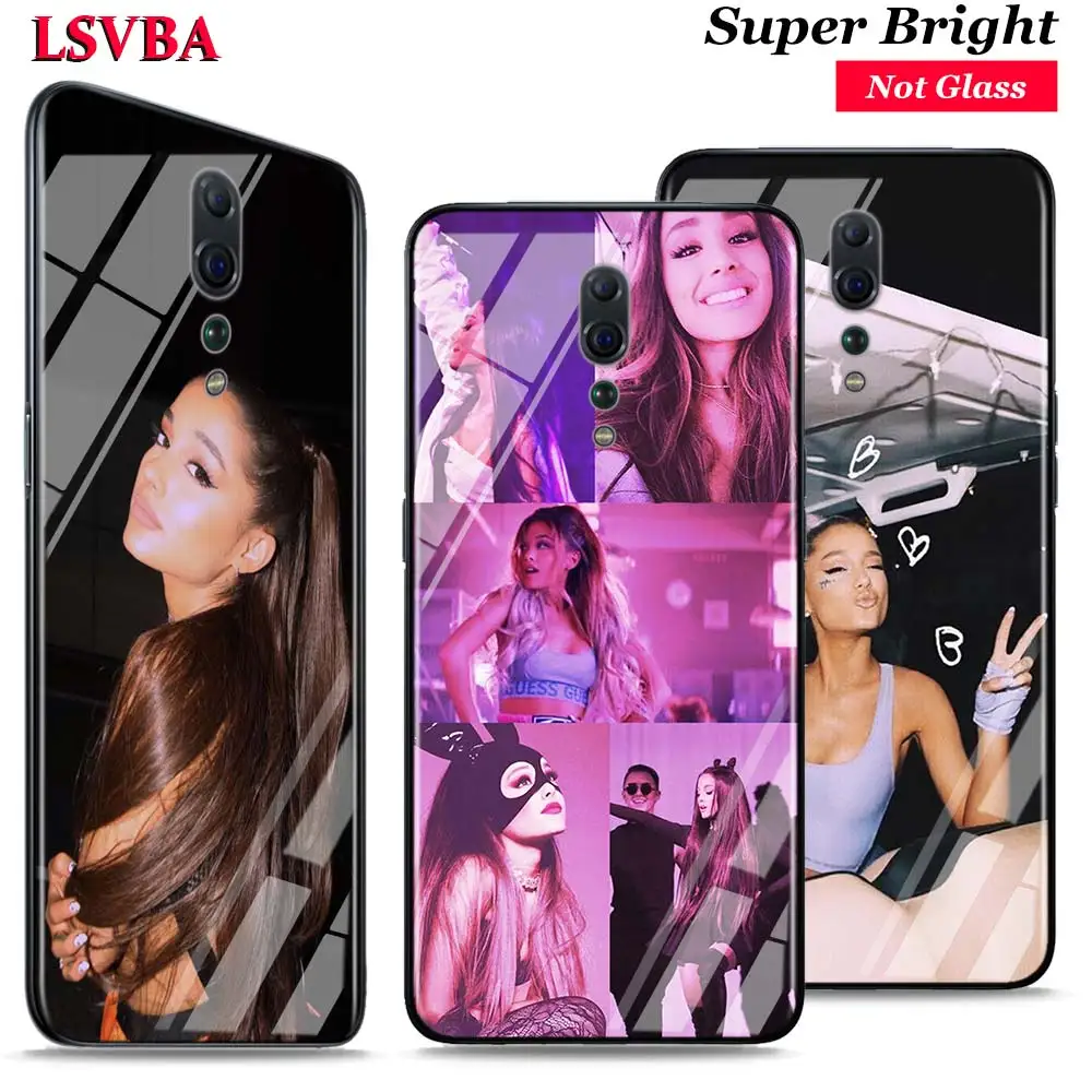 

Ariana Grande for OPPO Reno Z 10X Zoom F11 F9 F7 F5 A7 R9S R17 Realme 2 C2 K3 Pro Super Bright Glossy Phone Case Cover
