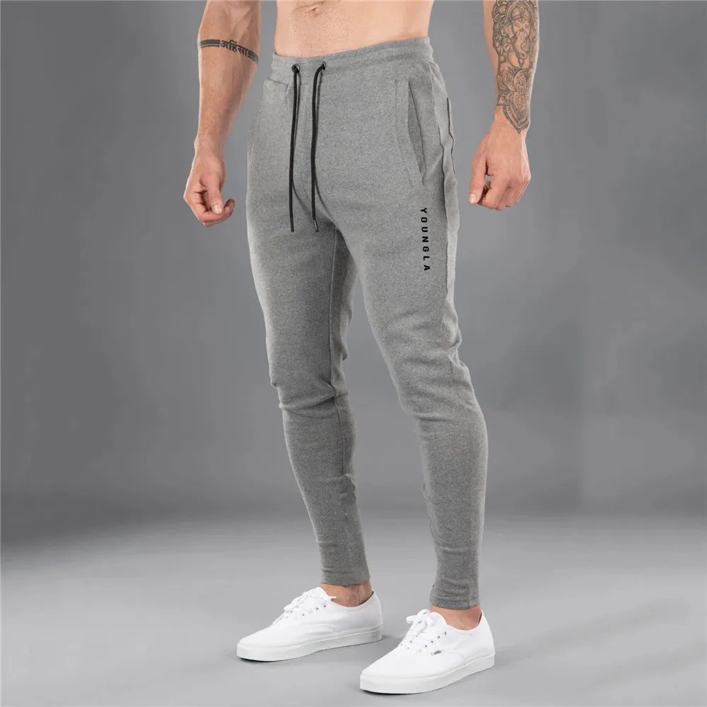 Mens Joggers Casual Pants Fitness Men 
