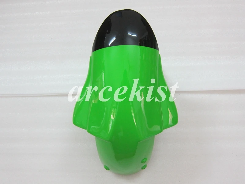 ABS мотоцикл Полный обтекатели комплект кузова набор подходит для kawasaki Ninja ZX-6R 2007 2008 636 на заказ зеленый черный