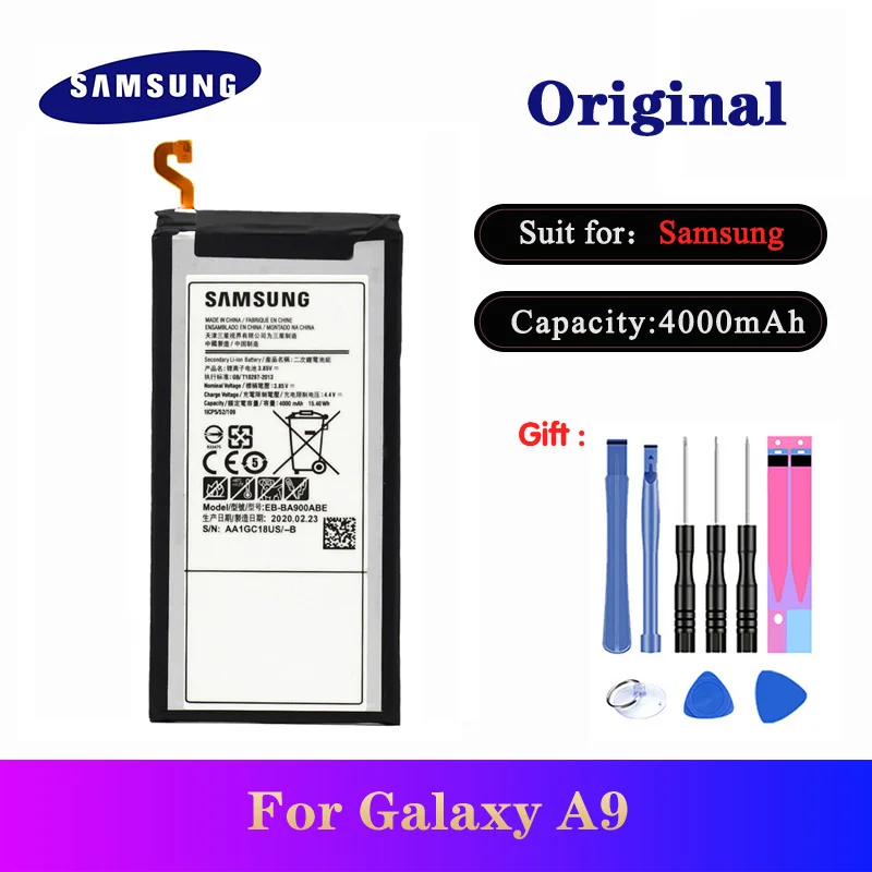 Аккумулятор для Samsung Galaxy A9 A9000 2016 4000 мАч оригинальная запасная батарея высокого