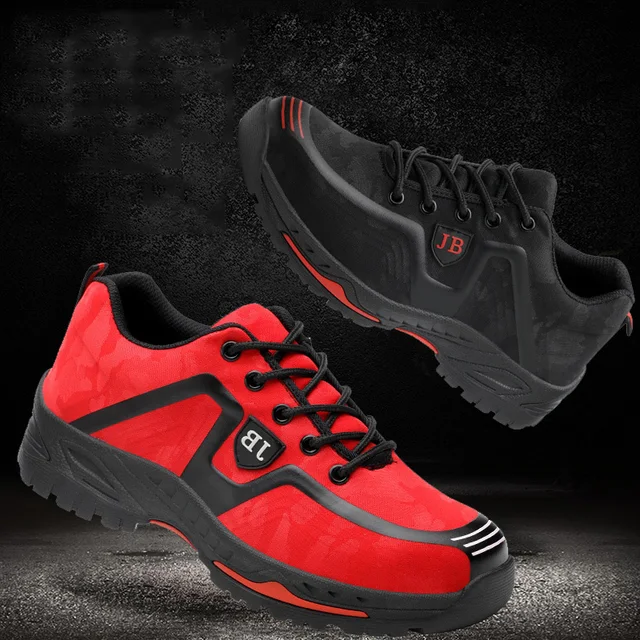 European Plus Size 48 Men Spring Summer Light Safety Shoes