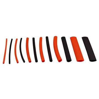 

New 130 x Dual Wall Adhesive Marine Heat Shrink Kit - 3: 1 Shrink Ratio - Black and Red