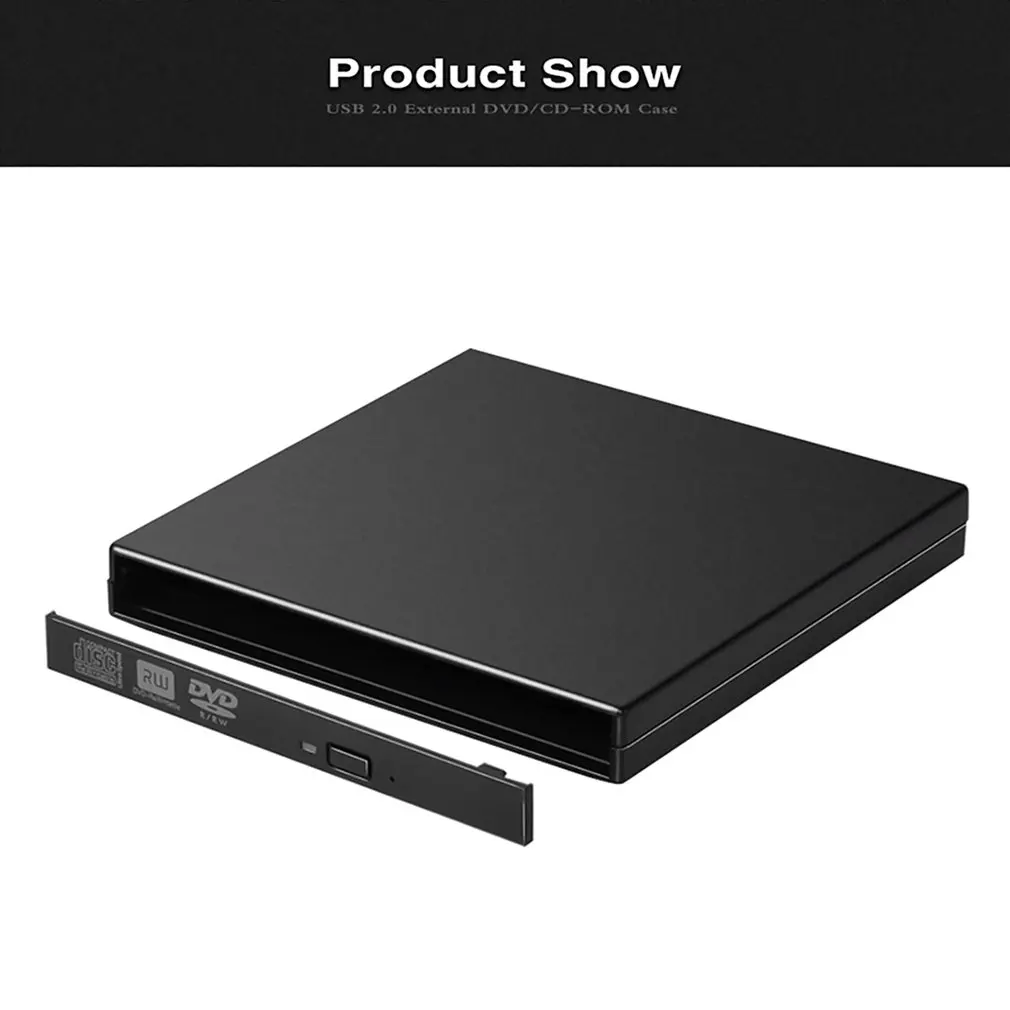 12,7 мм Usb 2,0 Внешний Dvd/Cd-Rom Оптический привод ноутбук Настольный универсальный внешний оптический Дисковый привод Оптический привод
