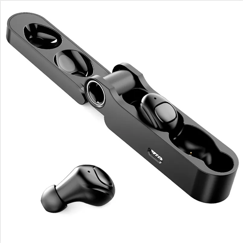 Мини беспроводные Bluetooth наушники спортивные BT5.0 беспроводной зарядный чехол двойная стереогарнитура Fone De Ouvido 40NOV20