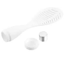 Милая рисовая ложка с рисунком листьев, дуршлаг, подставка, ковш, столовая посуда, кухонный инструмент для приготовления пищи, совок, антипригарный