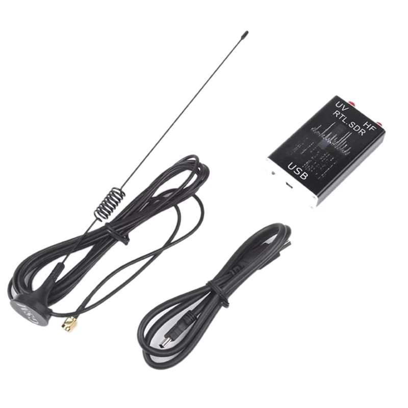 Радиоприемник Ham 100KHz 1 7 GHz с полным диапазоном UV HF RTL SDR USB тюнер приемник RTL2832U R820T2
