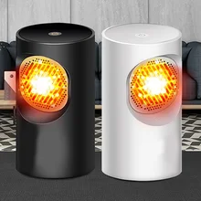 Тепловентилятор Портативный электрический керамический 300-400 Вт космический обогреватель с защитой от перегрева сенсорный экран XOA88