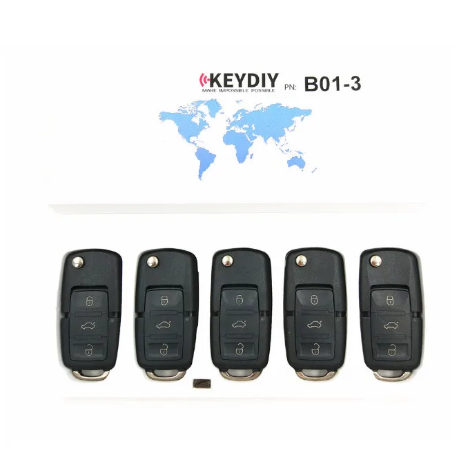 5 шт./лот 3 кнопки дистанционного ключа B01-3 для KD900 KD900+ URG200 KD-X2 ключевой программист серии B дистанционный ключ
