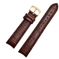 Brown gold pin