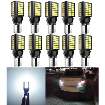 

10pcs LED Bulbs T15 W16W For Renault Koleos 2 NonFL (2019) megane 2 3 clio 4 captur duster scenic 2 Canbus White Reverse Lights